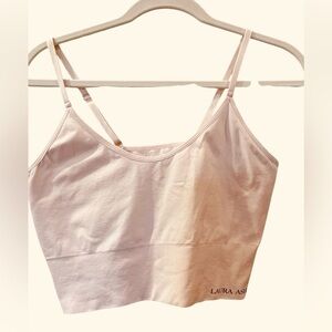 Laura Ashley Women’s Pink Bralette Size: Large